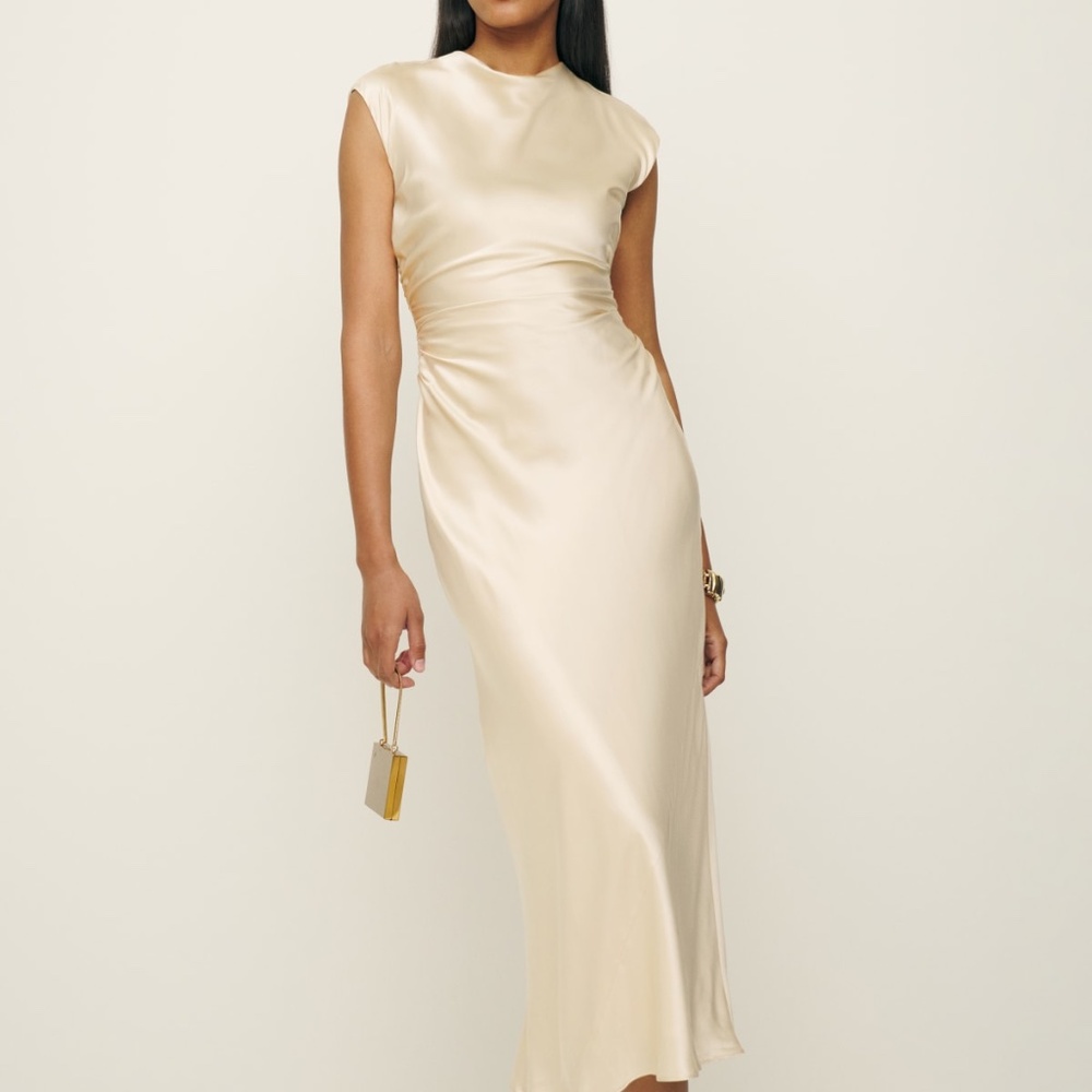 Reformation Veida Silk Dress